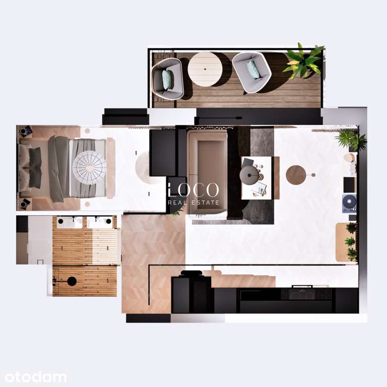 NOWY KAMIONEK | PIĘKNE 2 POKOJE | BALKON | PARKING