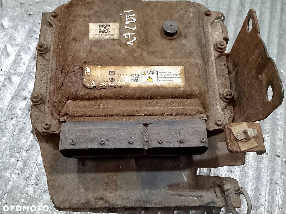 KOMPUTER, STEROWNIK OPEL ASTRA H 98113171  MB275800-8125 1.7 CDTI - 1