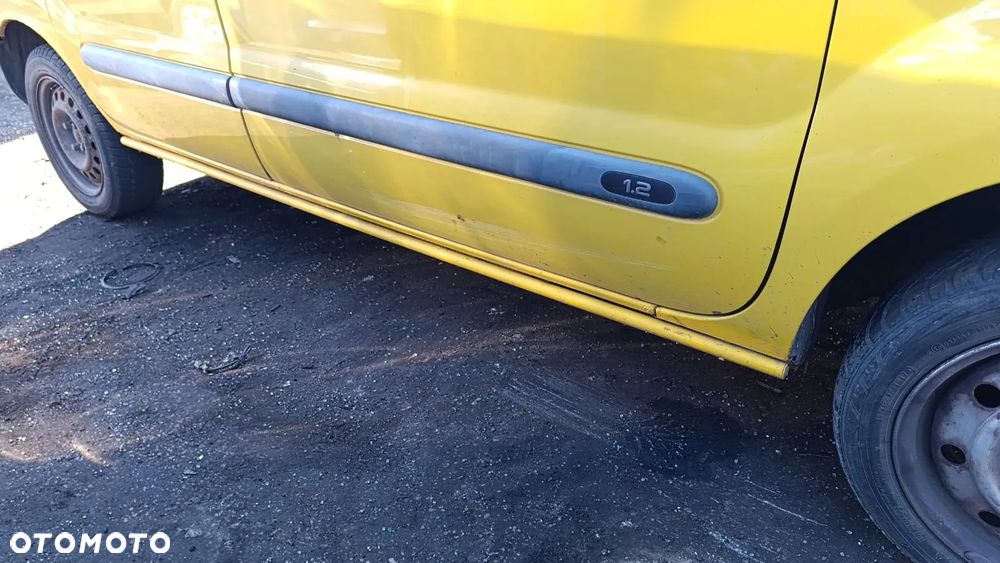 35510 renault kango I 1.2 8v  D7F720 na części skrzynia JB1771 lakier OV396 - 7