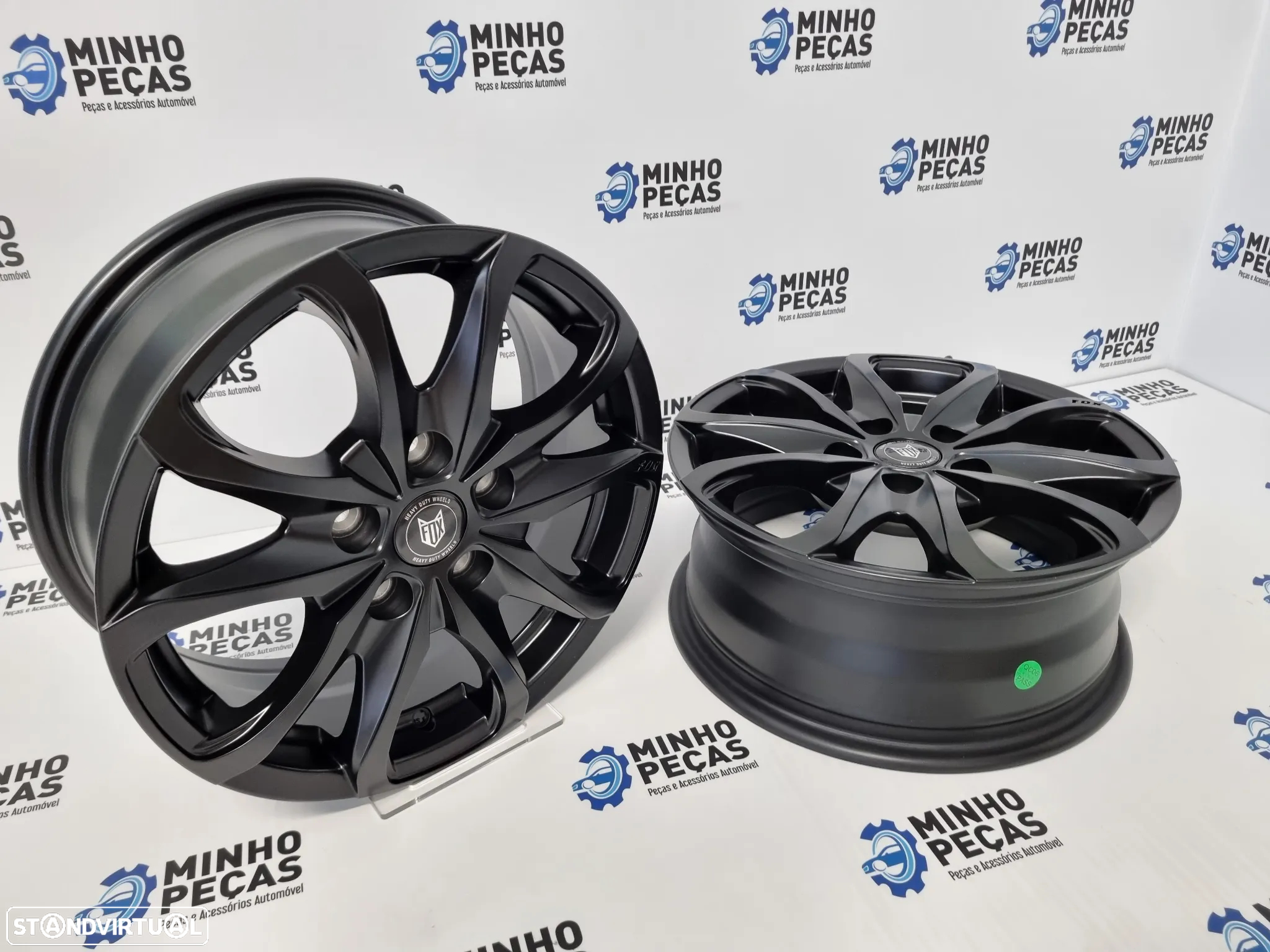 Jantes FOX OPUS em 16 Satin Black (5x118) - 6