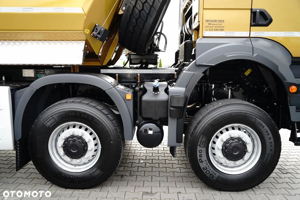 MAN TGS 41.480 / 8X8 / WYWROTKA / AUTOMAT / FABRYCZNIE NOWY / BOGATE WYPOSAŻENIE / DOSTĘPNY OD RĘKI / ZŁOTY METALIK / - 21