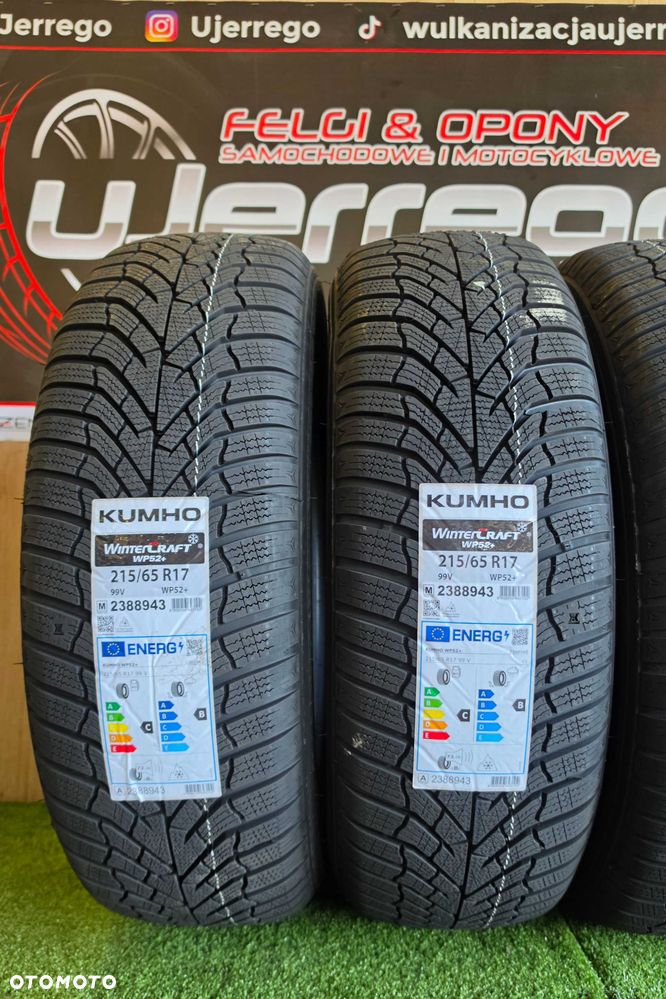 Koła zimowe HYUNDAI TUCSON 17x5x114,3 Kumho WinterCraft Wp52+ + TPMS - 4