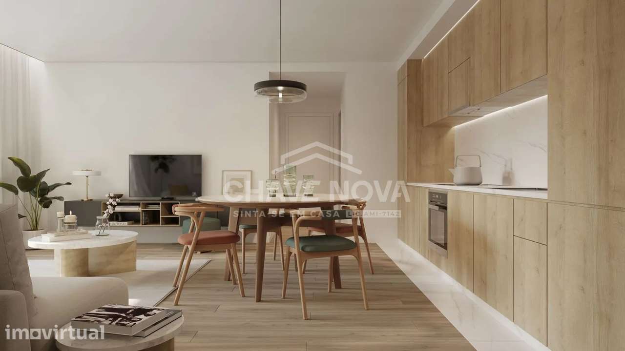 Apartamento T1 Novo c/ Lugar de Garagem em Mafamude - Grande imagem: 4/14