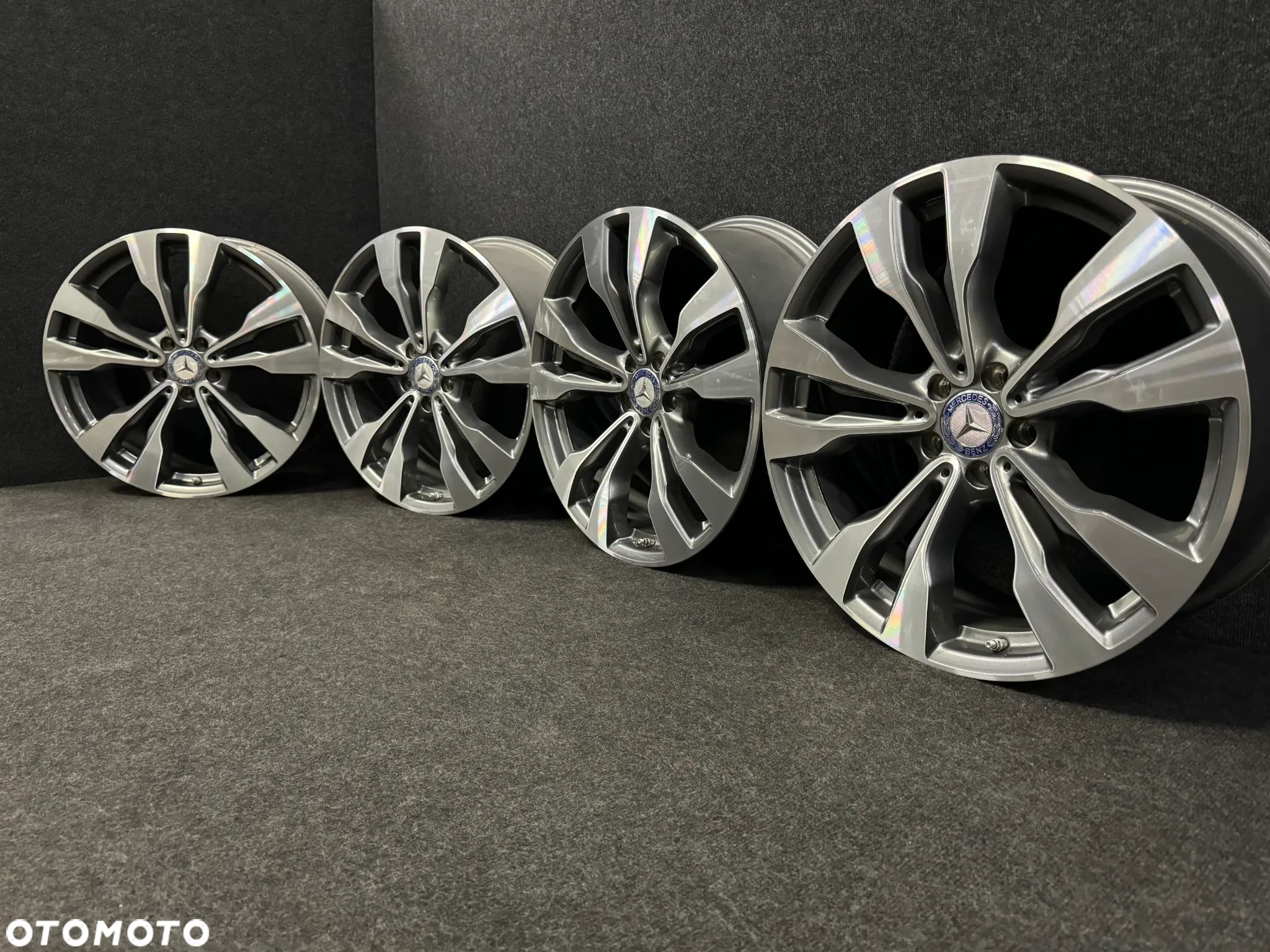 Alufelgi Mercedes GLE Coupe W292, GLE W166, ML 20 cali 5x112 4szt. Ładne z czujnikami ! - 1