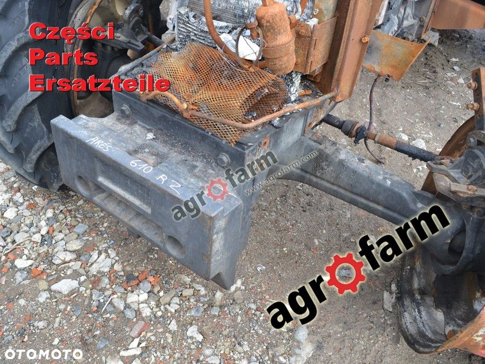Renault Ares 610 części, skrzynia biegów, oś - 2