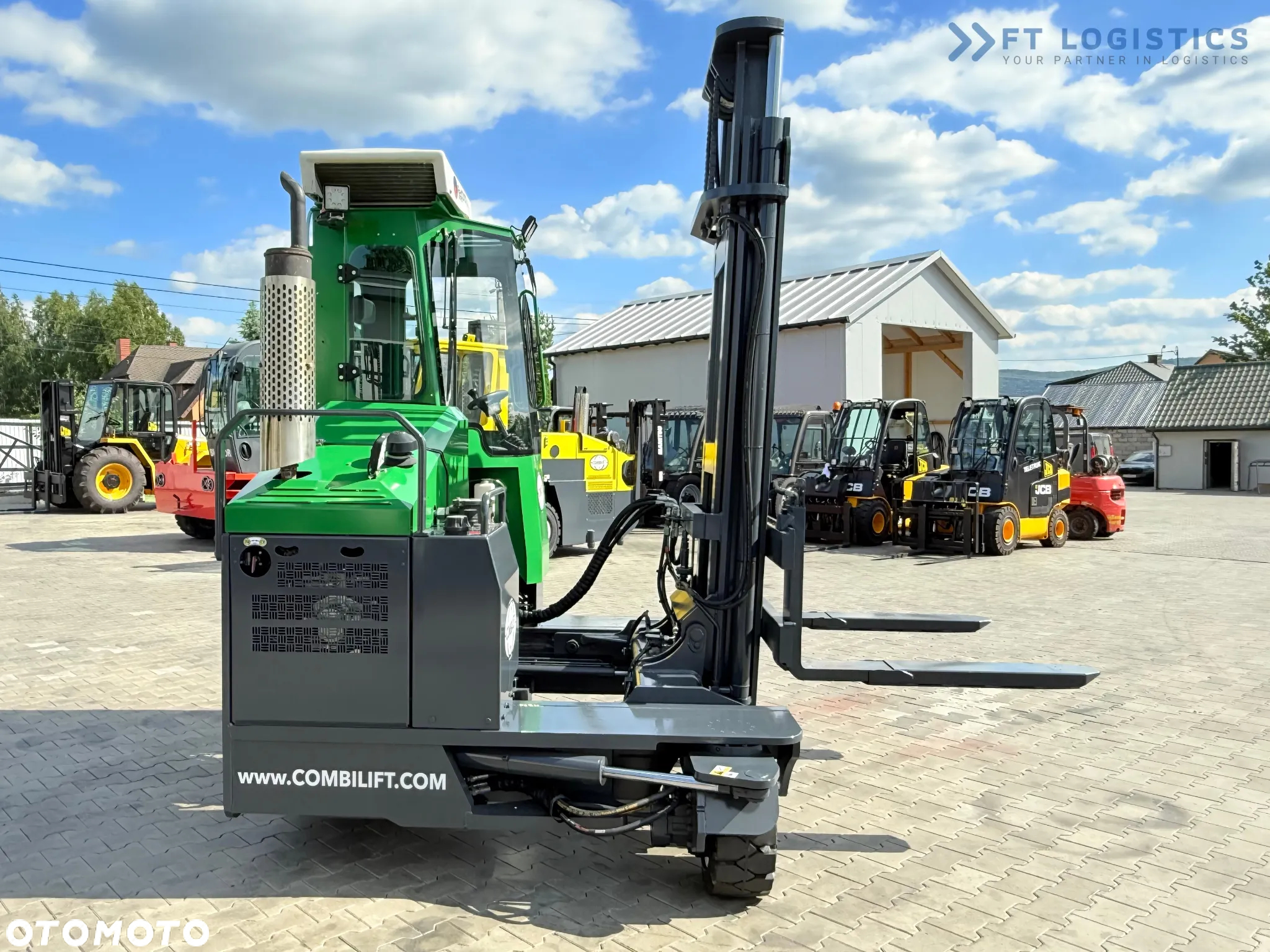 Combilift C3500 / DUPLEX 4100MM / GAS / WYSUWNE WIDŁY / KABINA / OGRZEWANIA + KLIMATYZACJA / JAK NOWY - 23