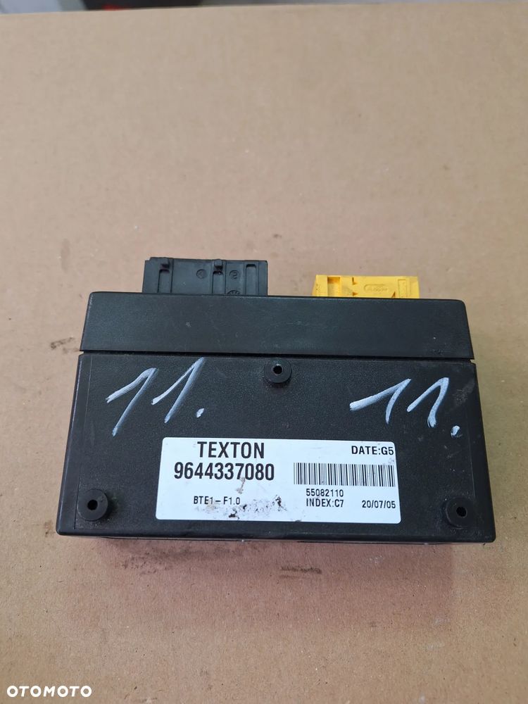 PEUGEOT 206 CC sterownik dachu  9644337080    (20/11) - 3