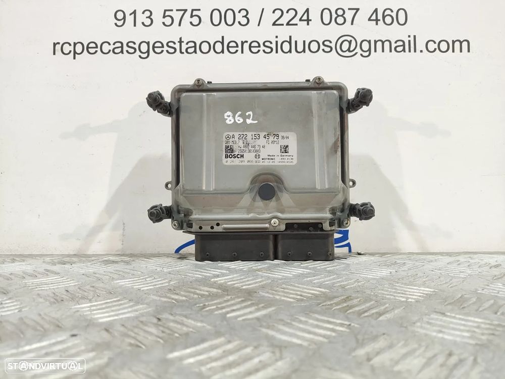 CENTRALINA ECU MOTOR MERCEDES BENZ CLASS SLK R171 280 3.0i V6 24V 231CV M272942 272942 A2721534579 2721534579 0261209066 - 4