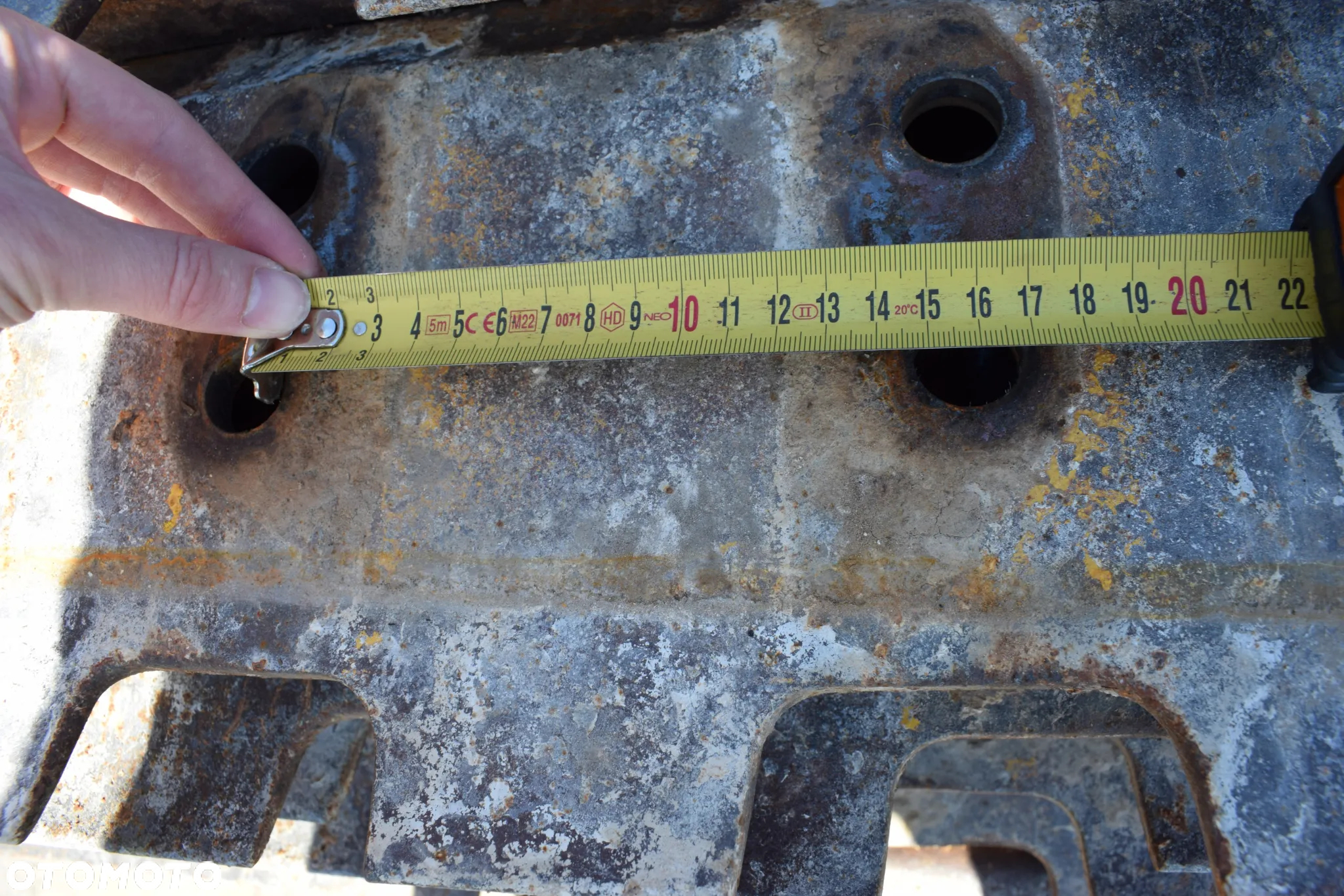 Płytka płyta klepka stopa błotniak Komatsu D65 Plus Type - 15