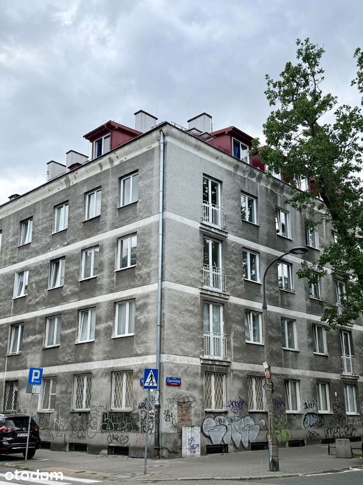 Stylowe mieszkanie (2 pokoje, 48 m²) na Starym Mokotowie