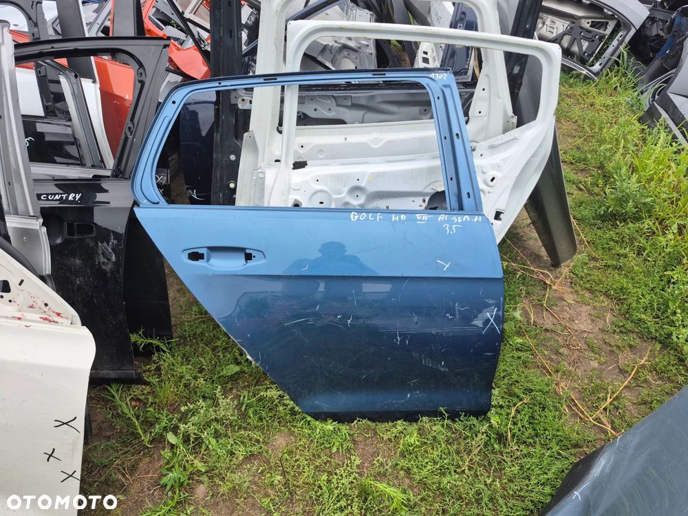 Drzwi Volkswagen Golf VII Hatchback 2012-2020r. Tył Prawy - 1