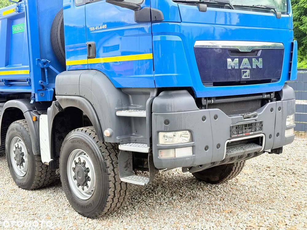 MAN * Kiper * Wywrotka * 35-440 *  MAN TGS *  8X8 * Bordmatic * Bardzo Dobry Stan - 27