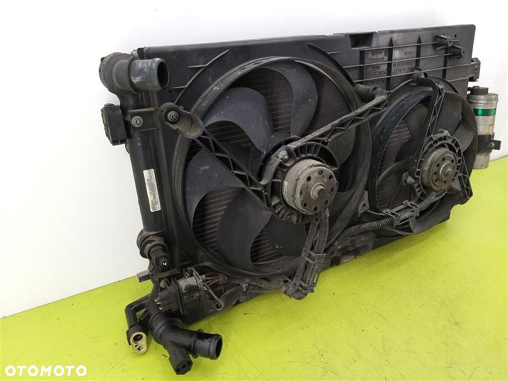 CHŁODNICA Chłodnice komplet Audi A3 8L 1996-2003 1J0820411D ORYGINAŁ - 3