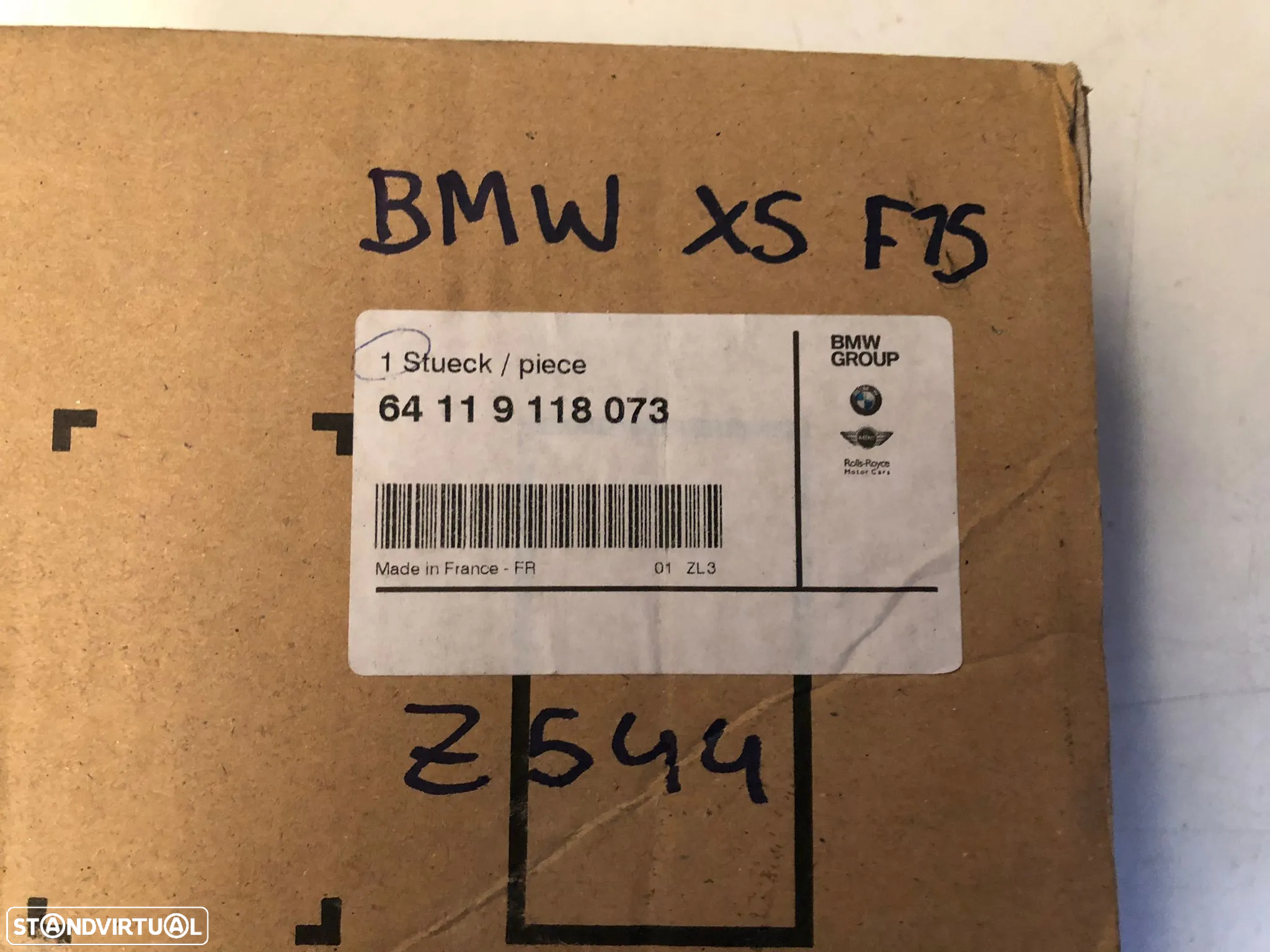BMW X5 F15 X6 E71 RESISTÊNCIA SOFAGEM CLIMATIZAÇÃO - Z544 - 5