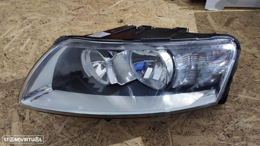 farol esquerdo Halógenio Audi A6 4F - 1