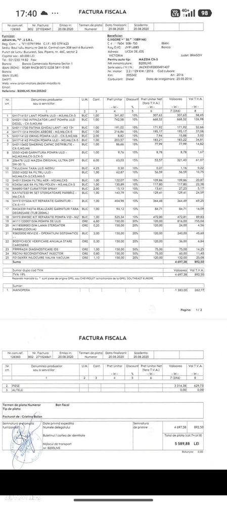 Mazda CX-5 CD175 4x4 AT Revolution Top - 9