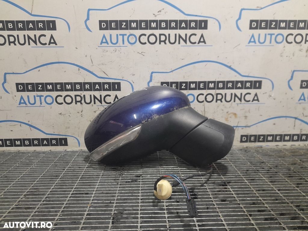 Oglinda dreapta Fiat 500X Cross 2014 - 2018 4 Usi ALBASTRU (1073) Fara rabatare - 1