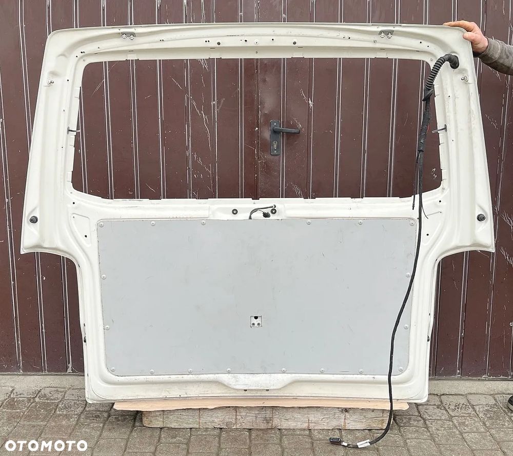 KLAPA TYLNA POKRYWA LB9A R902 BIAŁA TYŁ VW T5 LIFT CARAVELLE MULTIVAN TRANSPORTER - 5