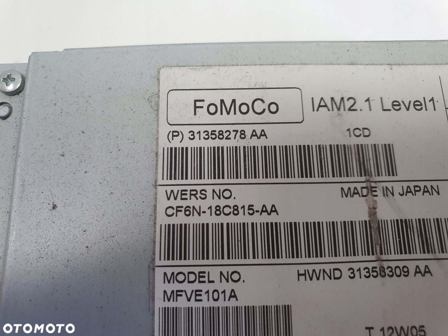 Volvo VOLVO V60 I S60 II XC60 I CZYTNIK NAWIGACJI Radio 31358278 31358278AA - 2