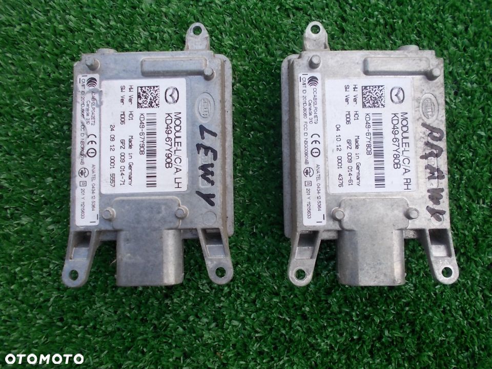 Mazda CX 5 radar sensor modul KD49-67Y80B martwe pole - 2