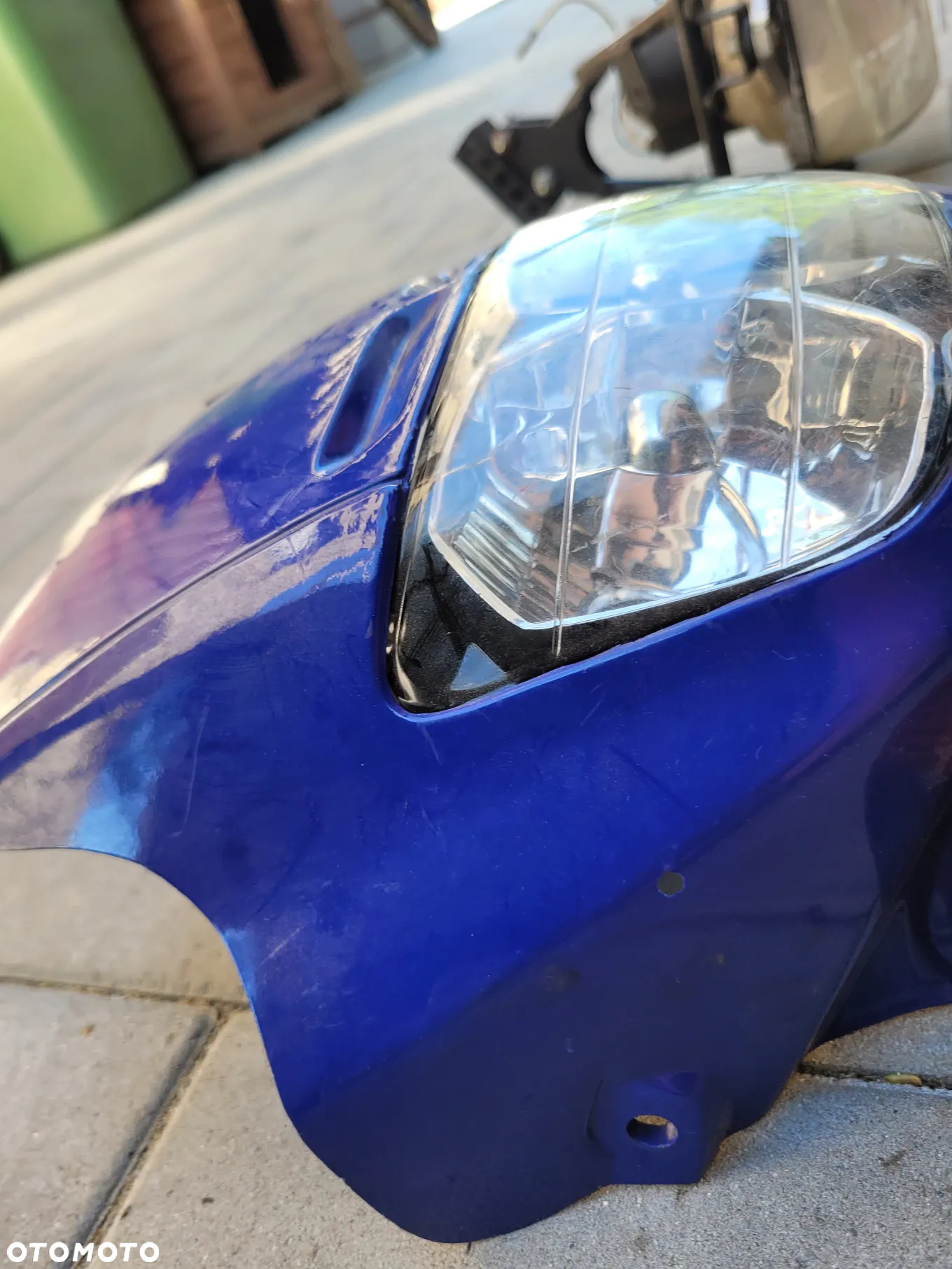 Lampa przód, przednia, reflektor, czacha, czasza, owiewka, kierunkowskazy Derbi Senda 50 - 6