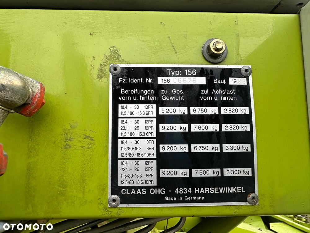 Claas Dominator - 18