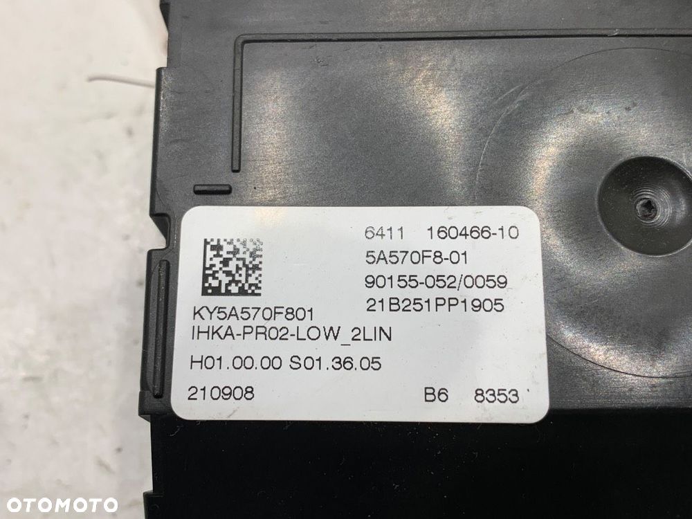 MODUŁ NAGRZEWNICY  BMW 2 Gran Coupe (F44) 2019 - 2022 220 i 131 kW [178 KM] benzyna 2020 - 2022 - 3