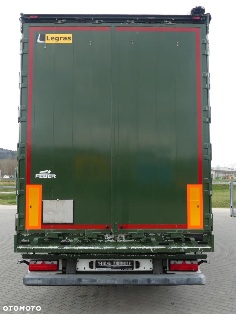 Feber Inter Cars LEGRAS 92m3 / WALKING FLOOR / OŚ PODNOSZONA / - 12