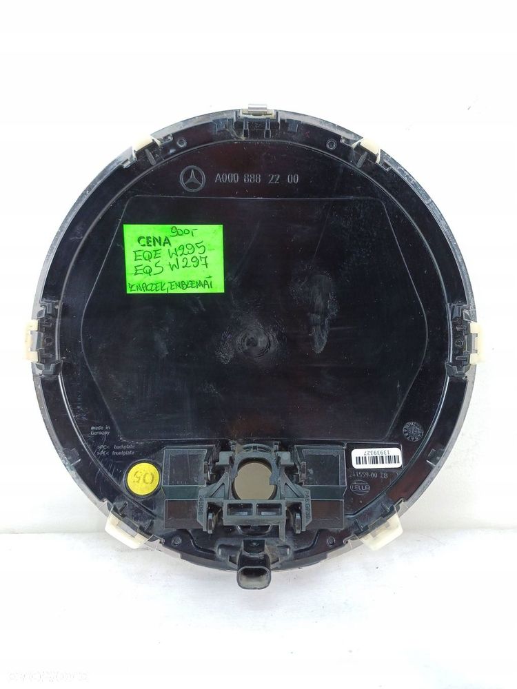 emblemat zderzaka przód znaczek przedni logo eqe w295 eqs w297 a0008882200 - 5