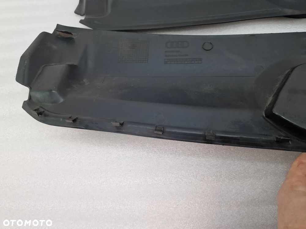 AUDI A4 B9 8W0 14- , LIFT 18- OSŁONA / NAKŁADKA PASA PRZEDNIEGO PRZÓD , NR 8W0807081 , 8W0807081F , NR AUKCJI OP80 - 9