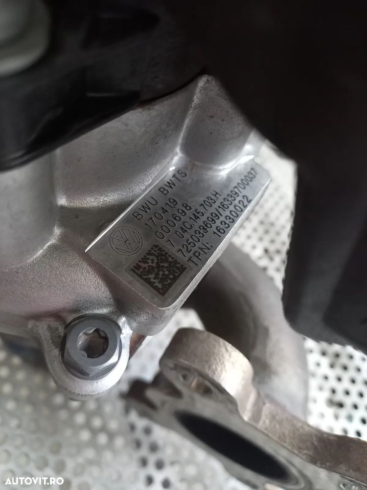 Turbo Turbina Vw Seat Skoda Audi 1.0 TSI TFSI Cod 04CH T-Roc Fabia Ibiza Audi A1 Q2 Arona Golf 7 Oc - 9