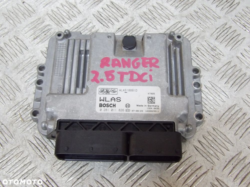 FORD RANGER 06- 2.5 TDCI STEROWNIK SILNIKA ZESTAW STARTOWY WLAS 18881D - 4