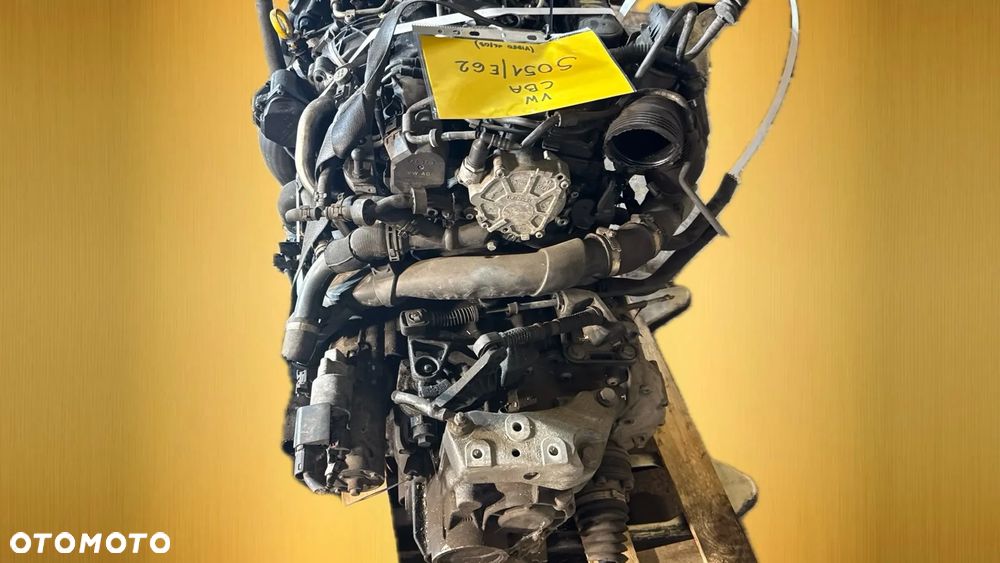 Volkswagen CBA 2.0 diesel silnik kompletny z pełnym osprzętem gotowy do montażu VIDEO PRACY SILNIKA - WHATSAPP LUB LINK W OPISIE - 4