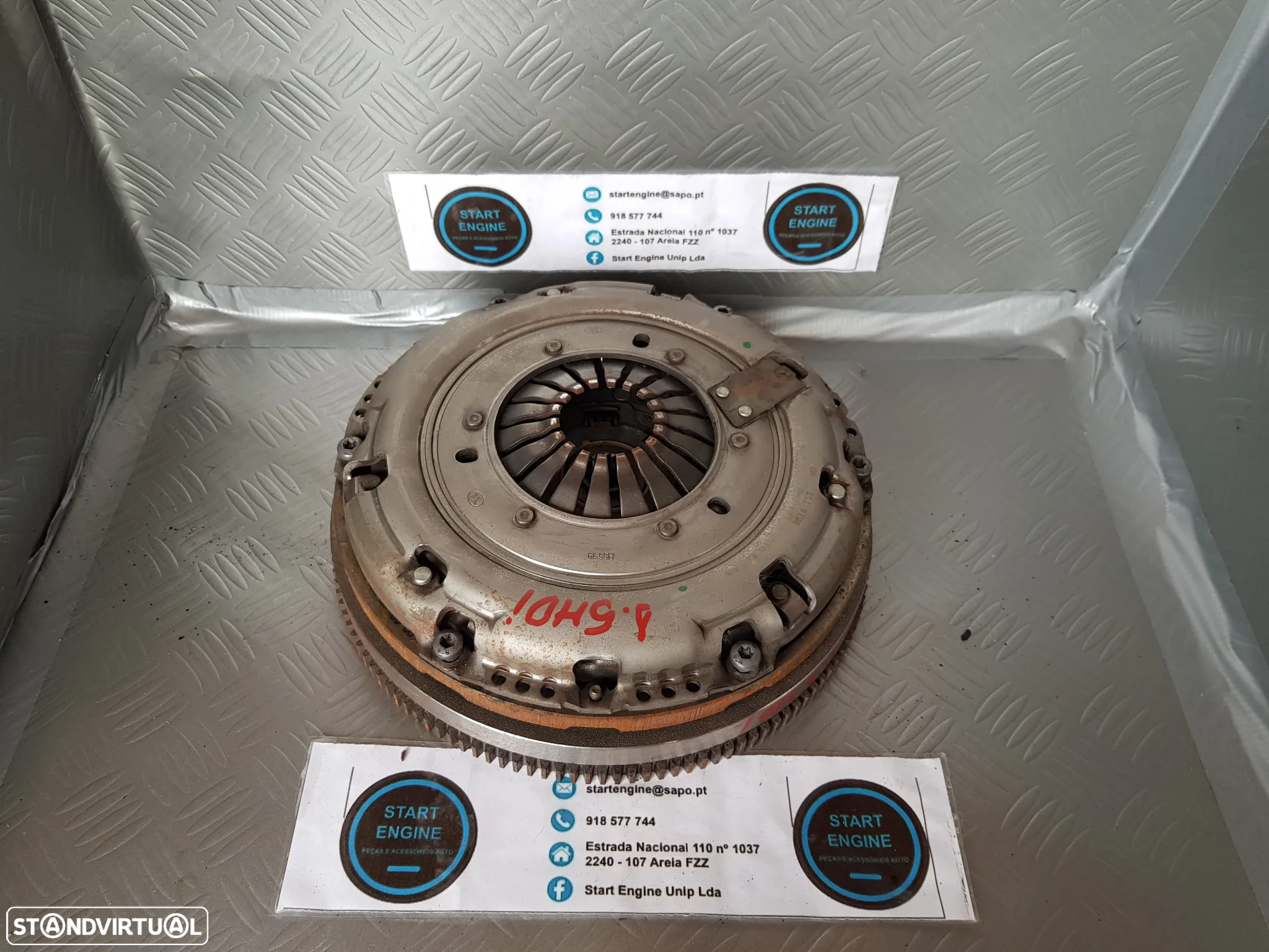 Volante Motor Bi Massa Peugeot Citroen 1.5 HDI - 7
