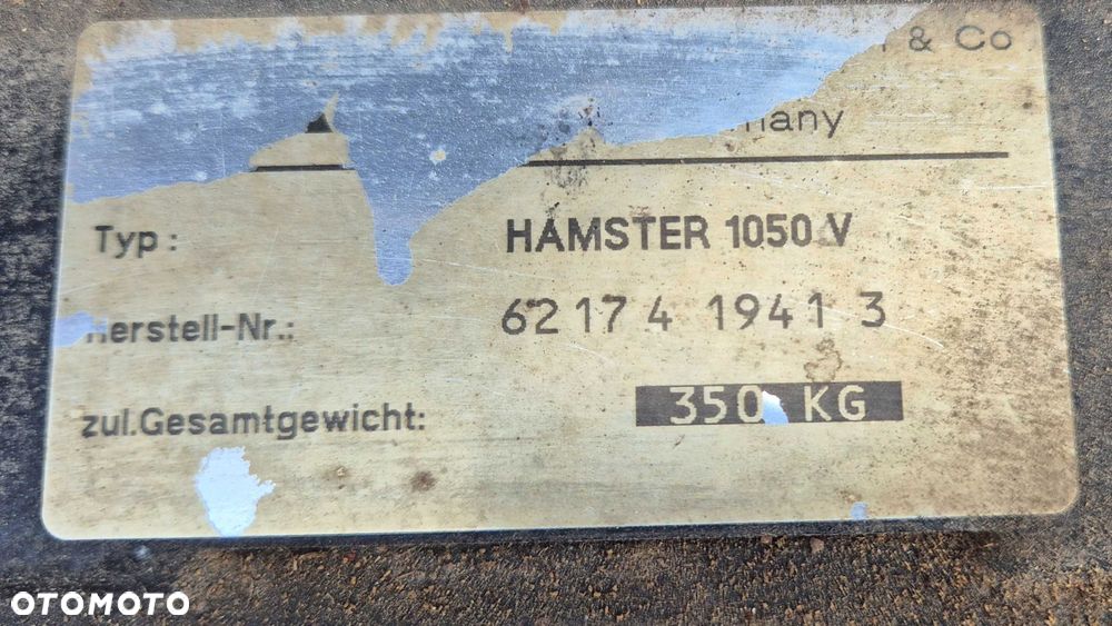 HAKO Urządzenie Zamiatające HAMSTER 1050 - 7