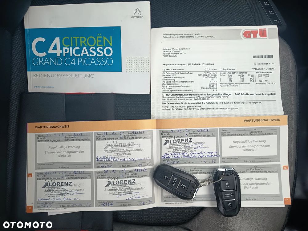 Citroën C4 Grand Picasso BlueHDi 150 EAT6 SHINE - 40