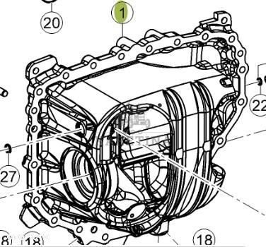 Claas AXION 810 870 Pokrywa Pompy Hydraulicznej  CZĘŚCI 0011646270   00 1164 627 0