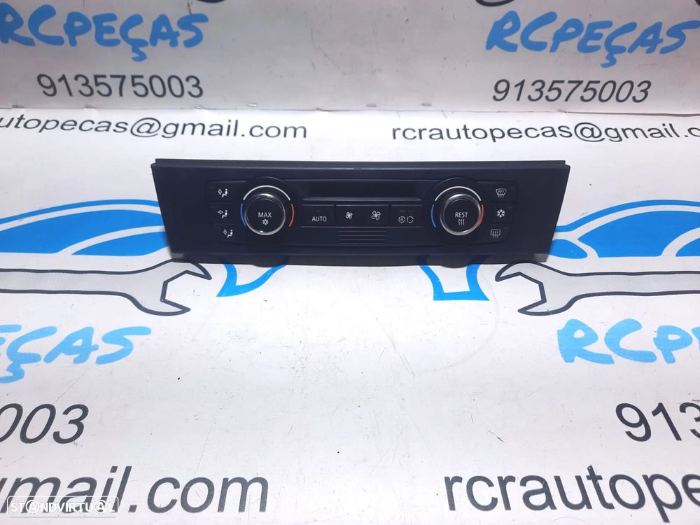 DISPLAY SOFAGEM COMANDO CHAUFFAGE AR CONDICIONADO AC CLIMATRONIC BMW SÉRIE 1 E81 A2C531430355 SERIE 1 E87 E82 E88 SERIE 3 E90 E91 E92 E93 - 2