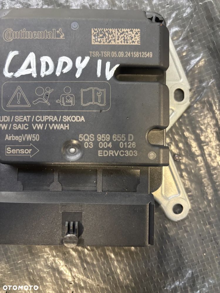 VW Skoda Audi Moduł poduszek Airbag oryginalny oryginał 5QS959655D - 3