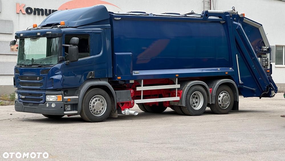 Scania P320 śmieciarka gabaryty Terberg Olympus 22m3 EURO 6 - 2