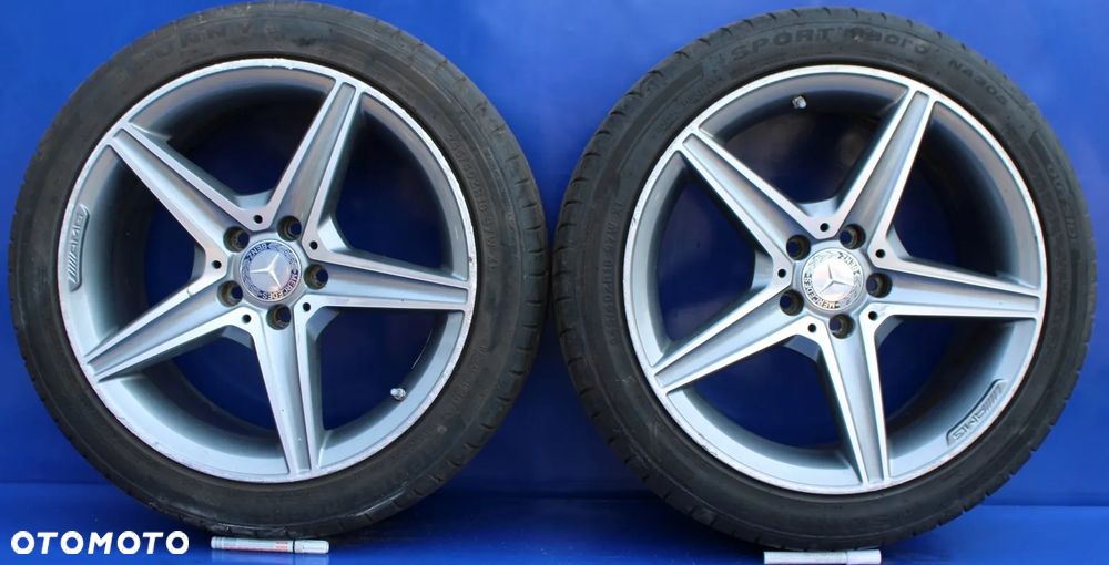 4x Felgi aluminiowe 18" komplet AMG Mercedes W207 C207 A2054011100 A2054011200 - 3