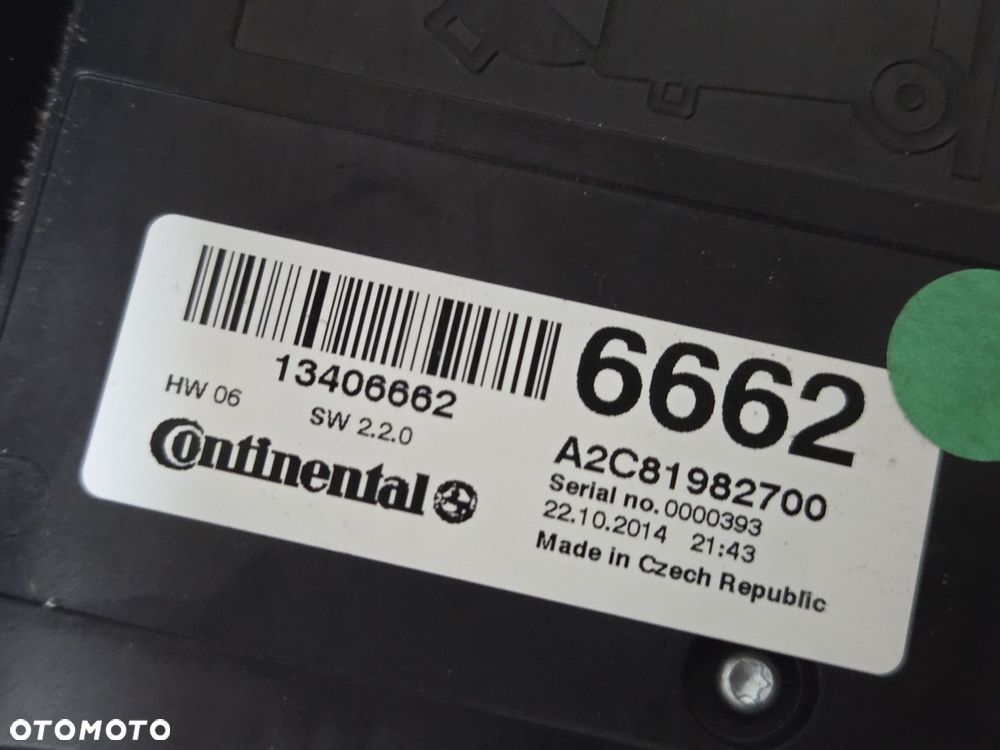 OPEL ZAFIRA C RADIO NAWIGACJA 23480434 Wyświetlacz 95247248 Moduł 13483128 - 7