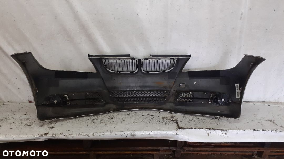 * ZDERZAK PRZÓD PRZEDNI DO BMW E90 E91 HALOGENY TITANSILBER - 4