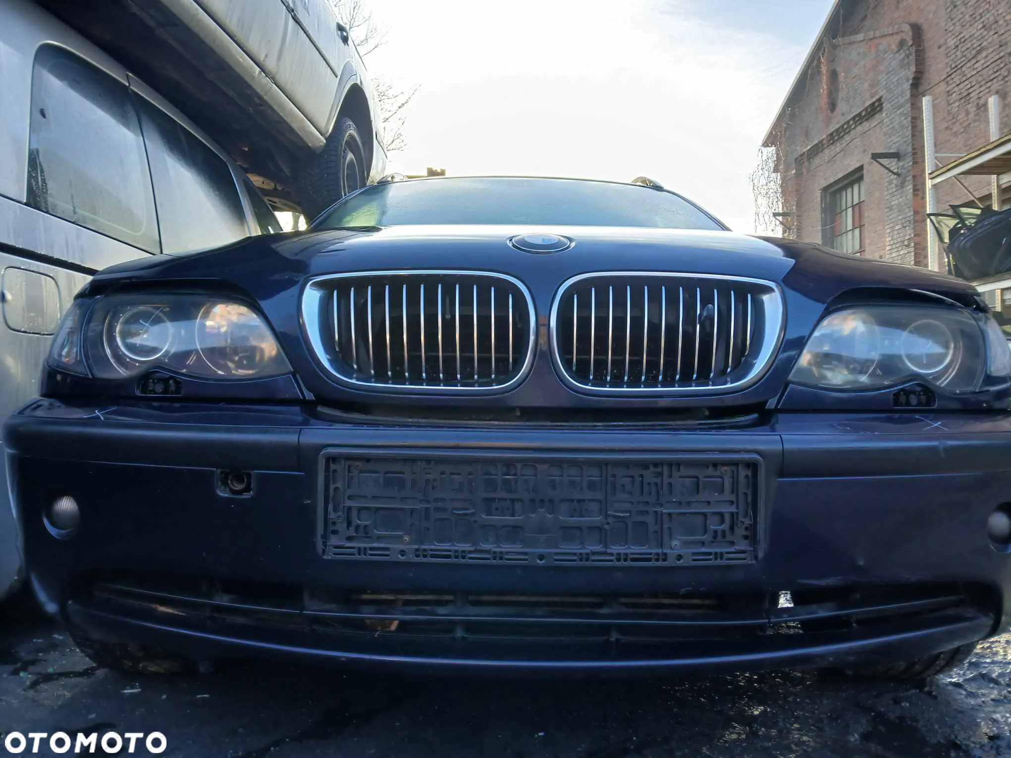 BMW E46 Lift Zderzak przedni kod Orientblau Metallic - 2