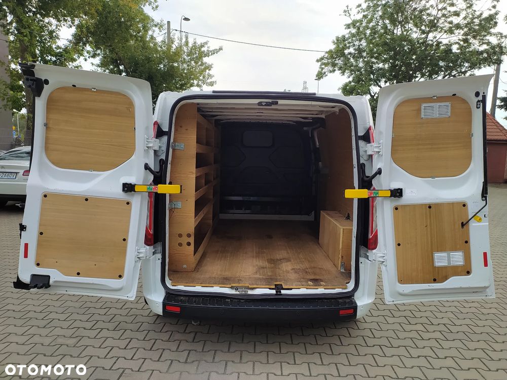 Ford TRANSIT CUSTOM L2 H1 ZABUDOWA REGAŁ WARSZTAT GWARANCJA MECHANICZNA 1 - ROK F - VAT 23% - 17