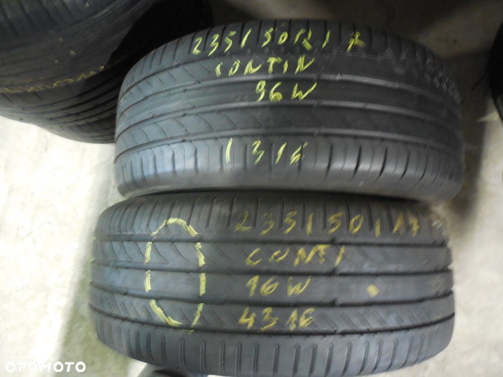OPONY 235/50R17 CONTINENTAL SPORT CONTACT 5 DOT 4316  6.9MM - 1