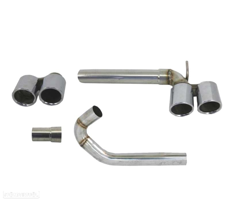 CONJUNTO PONTEIRAS DE ESCAPE DUPLA BMW F30 F31 10-18 LOOK M3 - 8