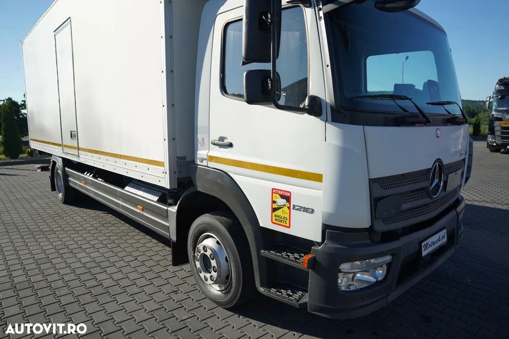 Mercedes-Benz ATEGO 1218 / 4X2 / CONTAINER / DHOLLANDIA LIFT - 1.500 KG / ROLLER - 6