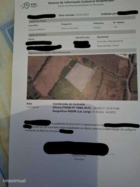 Terrenos rústicos à venda em Álvor — Freguesia de Portela e Extremo - Grande imagem: 3/4