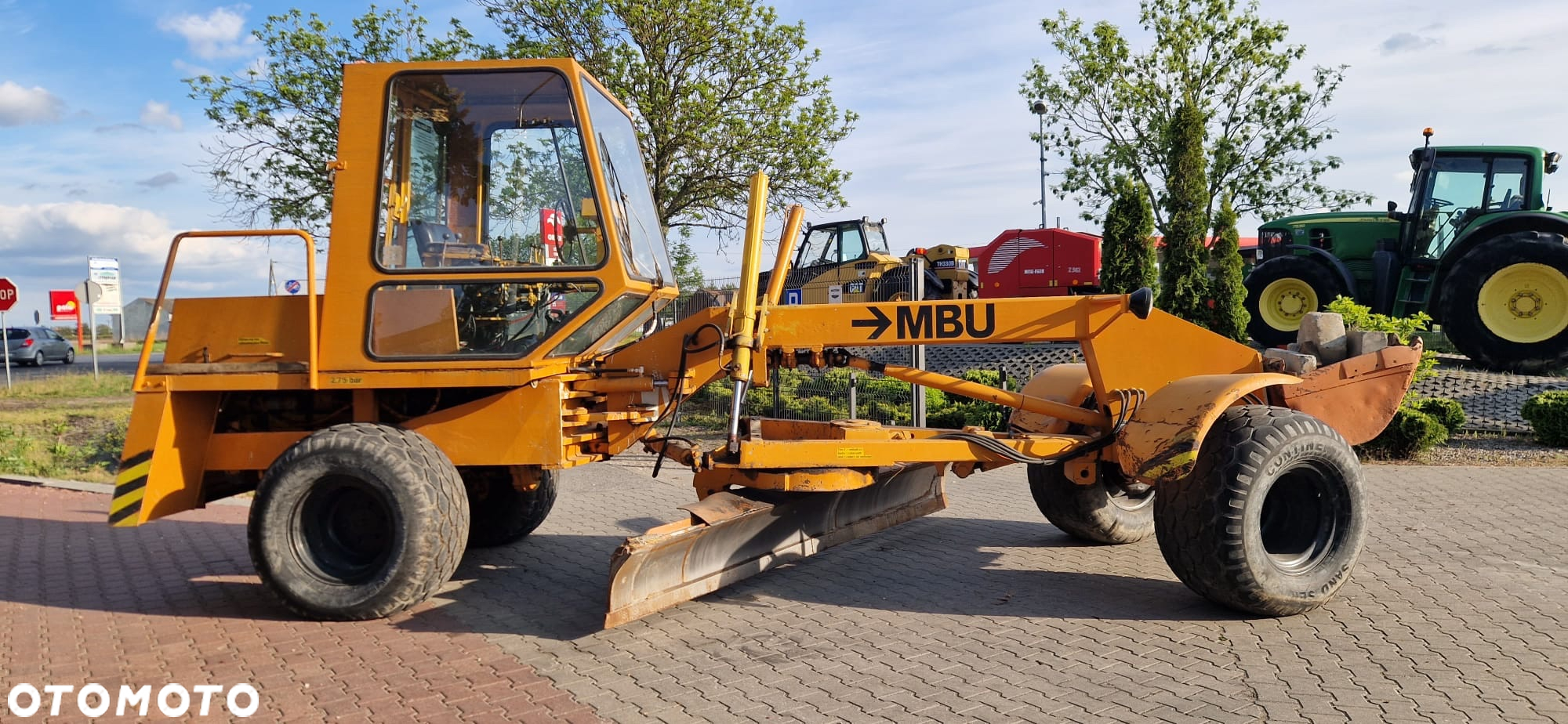 Caterpillar MBU G6 Równiarka drogowa Spych Ładowarka - 8